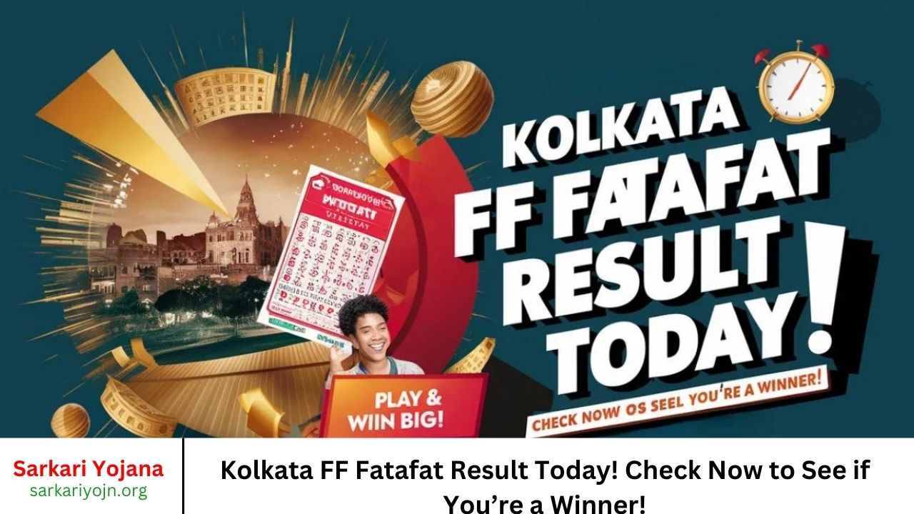 Kolkata FF Fatafat Result Today! Check Now to See if You’re a Winner!