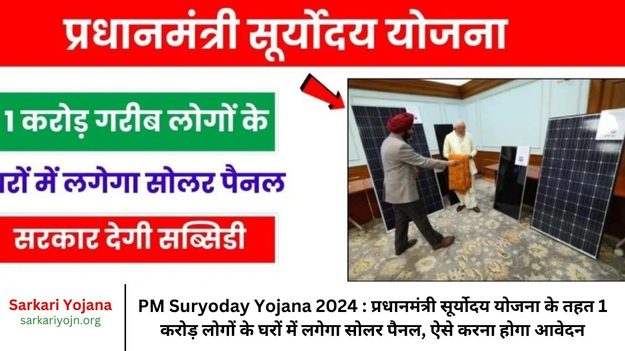 PM Suryoday Yojana